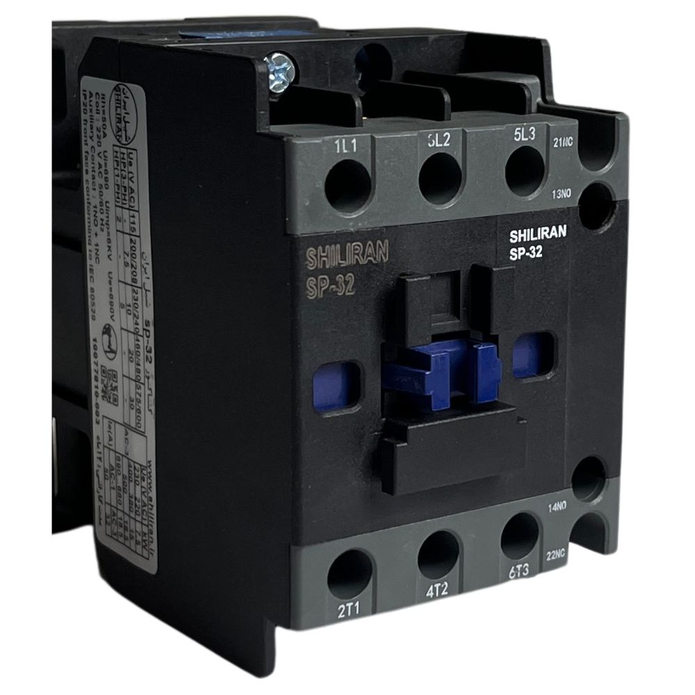 کنتاکتور 32 آمپر 220 ولت مشکی مدل SP