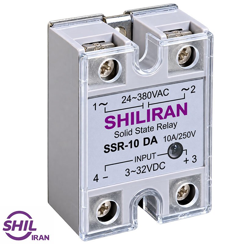 خرید رله حالت جامد SSR 10DA شیل ایران از شیل ایران