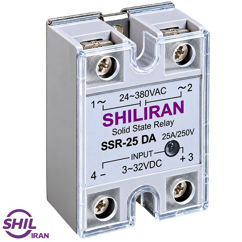 خرید رله حالت جامد SSR 25DA شیل ایران از شیل ایران