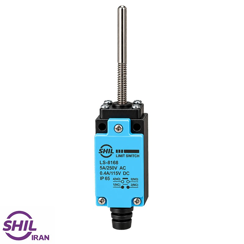 خرید لیمیت سوئیچ پلاستیکی آنتنی نیم فنر(نیم فلز) LS-8168 شیل ایران از شیل ایران